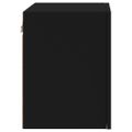 vidaXL TV nástenné skrinky 2 ks čierne 40,5x30x40 cm kompozitné drevo