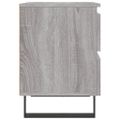 vidaXL Nočný stolík divý dub sonoma 40x35x50 cm kompozitné drevo