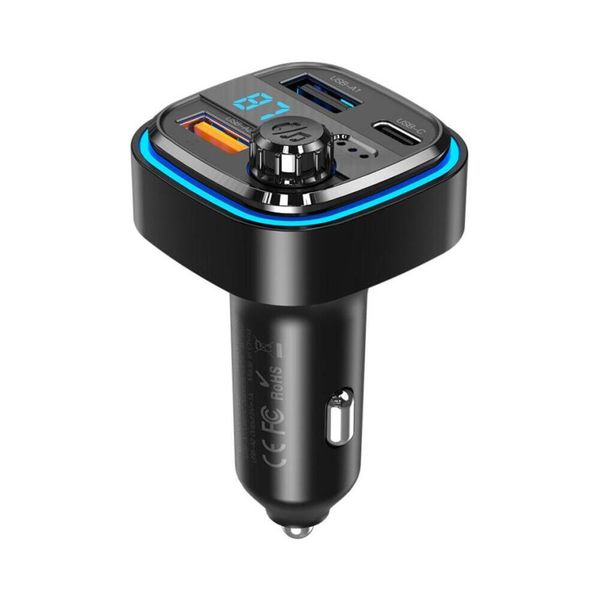 bluetooth FM transmitter XO BCC08 čierny