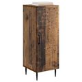 vidaXL Servírovacia skriňa Staré drevo 33 x 34,5 x 89,5 cm