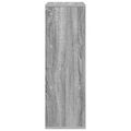 vidaXL Servírovacia skriňa so zásuvkou Sivý Sonoma 30,5 x 27 x 84,5 cm