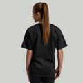 Dámske tričko Lunar Oversized Black - STRIX, veľkosť S, veľkosť oblečenia S