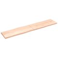 vidaXL Stolová doska 200x40x(2-4) cm neošetrený masív živé hrany