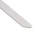 vidaXL Viazací pás na káble 25 ks 4,6 x 600 mm Strieborná