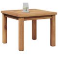 vidaXL Konferenčný stolík Hnedá 45 x 45 x 36 cm Husté teakové drevo