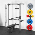 Multifunkčný posilňovací stojan - Power Rack HMS KLT22 sivý
