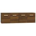 vidaXL Nástenné skrinky 2 ks hnedý dub 60x36,5x35 cm spracované drevo
