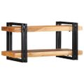 vidaXL Nástenná polica 70x33x35 cm Akácia z masívneho dreva