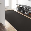 vidaXL Rohož Čierna 120 x 350 cm 100% polyamid