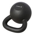 Liatinový kettlebell HMS KZG28 28 kg, čierny