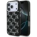 Puzdro Karl Lagerfeld IML KL Monogram MagSafe pre iPhone 17 Pro čierne