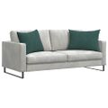 vidaXL Vankúše na pohovku 2 pcs Tmavozelená 70 x 50 cm