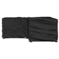 vidaXL Kryt na záhradný nábytok v tvare L 16 očiek 215x215x70 cm