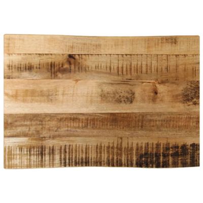 vidaXL Stolová doska živá hrana 60x40x2,5 cm masívny surový mangovník