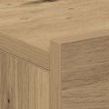 vidaXL Nástenné nočné stolíky 2 ks dub artisan 40x32x15cm sprac. drevo