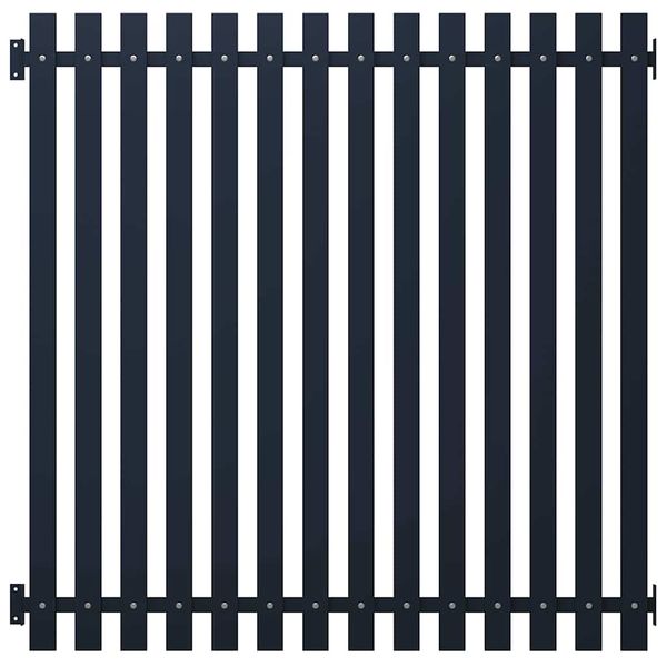 vidaXL Plotový panel antracitový 178x170 cm s práškovou farbou z ocele