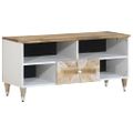 VidaXL TV skrinka 100x33,5x46 cm Masívne drevo Mango