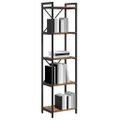 vidaXL Regál na knihy 40 x 30 x 155 cm Kompozitné drevo Staré drevo
