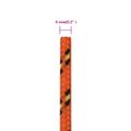 vidaXL Lodné lano oranžové 4 mm 25 m polypropylén