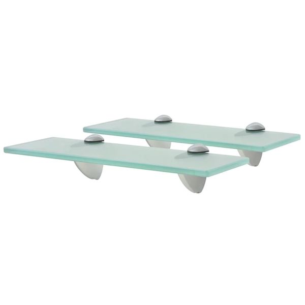 vidaXL Nástenná polička 2 ks 30x10 cm 8 mm