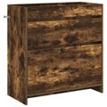 vidaXL Skriňa pod umývadlo do kúpeľne Dymový dub 78,5 x 37,5 x 81 cm