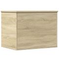 vidaXL Úložný box dub sonoma 60x42x46 cm kompozitné drevo