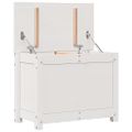 vidaXL Úložný box biely 60x32x45,5 cm masívna borovica