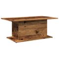 vidaXL Konferenčný stolík staré drevo 102x55,5x40 cm kompozitné drevo
