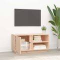 vidaXL TV skrinka 80x35x40,5 cm masívna borovica
