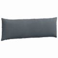 vidaXL Vankúše na pohovku 2 pcs Tmavo šedá 120 x 40 cm