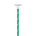 vidaXL Lodné lano zelené 6 mm 250 m polypropylén
