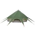 vidaXL Teepee stan pre 7 osôb 7-miestny Zelená a šedá