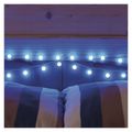 LED svetelný cherry reťaz – guľôčky 2,5 cm, 4 m, vonkajšie i vnútorné, modrá, časovač