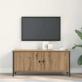 vidaXL TV skrinka 100 x 35 x 45 cm Remeselný dub Kompozitné drevo