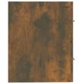 vidaXL Umývadlová skrinka dymový dub 60x38,5x48 cm spracované drevo