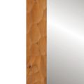 vidaXL Zrkadlo do kúpeľne 50x70x2,5 cm masívnw ekácia a sklo
