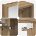 vidaXL Set kabinetov do kúpeľne 3 ks 140 x 14,5 x 70 cm