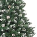 vidaXL Umelý vianočný stromček Zelená 240 cm PVC, plast a oceľ
