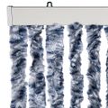 vidaXL Záves proti hmyzu, modrý a biely 118x220 cm, ženilka