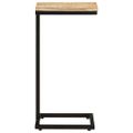 vidaXL Príručné stolíky 2 ks 31,5x24,5x64,5 cm surové mangové drevo