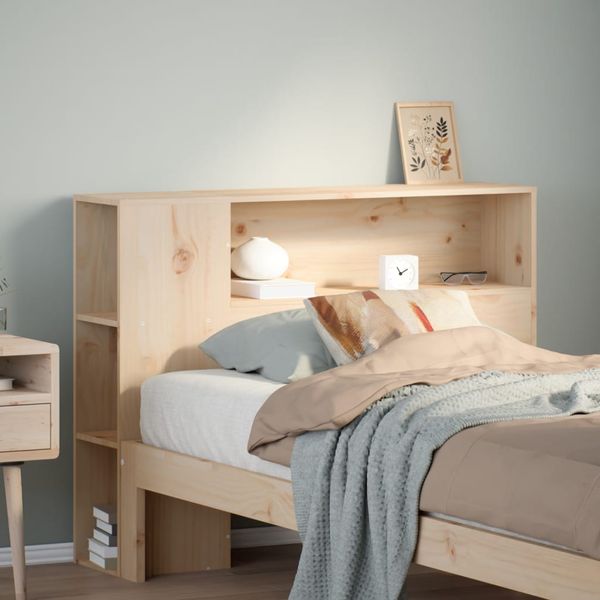 vidaXL Čelo postele s úložným priestorom 75 cm borovica