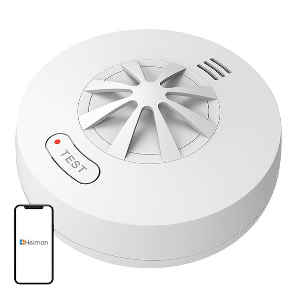 Heiman HM-5HW prepojený bezdrôtový alarm s tepelným senzorom