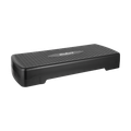 Bedýnka na step aerobik REBEL ACTIVE RBA-3227-BK, 3 stupne, 68 cm, čierna