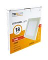 LED panel TRIXLINE TR 142 18W, štvorcový pripevnený 2700K