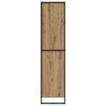 vidaXL Servírovacia skriňa Remeselnícky dub 81 x 36 x 150.5 cm