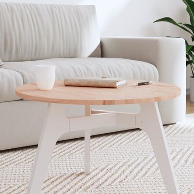 vidaXL Stolová doska Ø60x1,5 cm okrúhla masívny buk