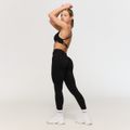 Dámske V-back legíny Fierce Black - GymBeam, veľkosť M