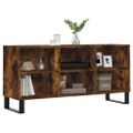 vidaXL TV skrinka dymový dub 103,5x30x50 cm spracované drevo