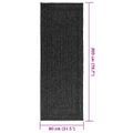 vidaXL Koberec ZIZUR 80x200 cm, jutový vzhľad, interiér a exteriér