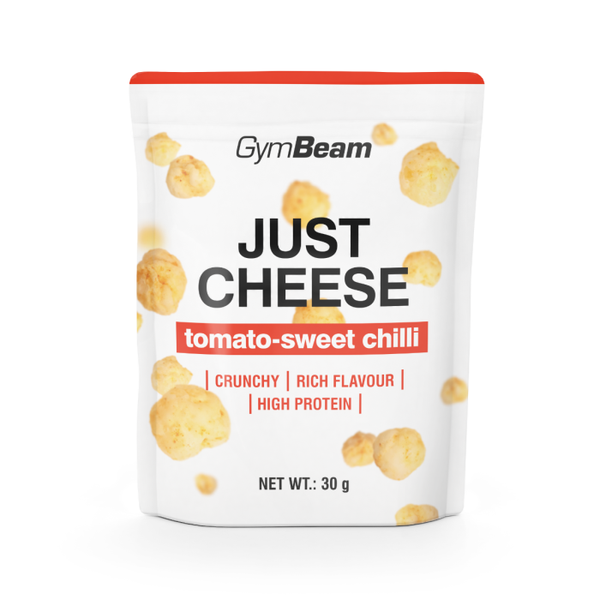 Syrový snack Just Cheese - GymBeam, paradajka - sladké čili, 30 g